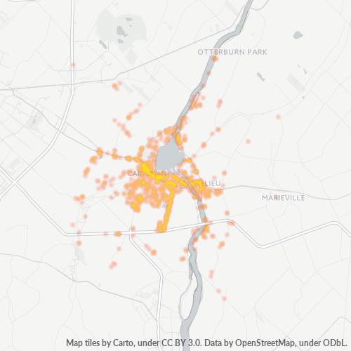 J3L Business Density Heatmap