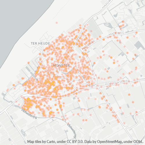 2681 Heatmap Bedrijfsdichtheid