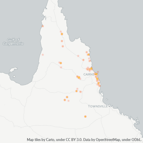 4871 Business Density Heatmap