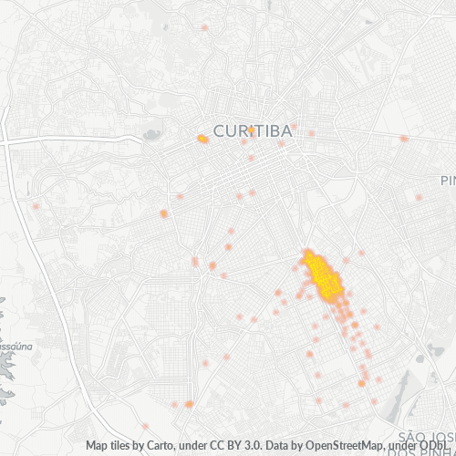 81610-000 Heatmap de Densidade da Empresa