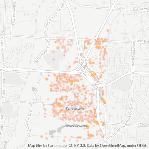 64137 Business Density Heatmap