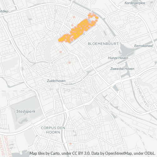 9714 Heatmap Bedrijfsdichtheid