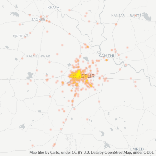 440001 Business Density Heatmap
