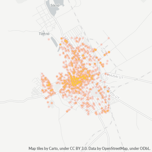 6400 Vállalati sűrűségi térkép