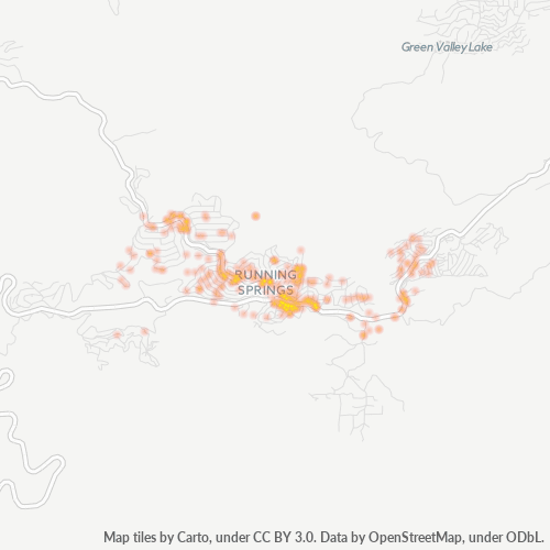92382 Business Density Heatmap
