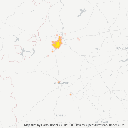 590006 Business Density Heatmap