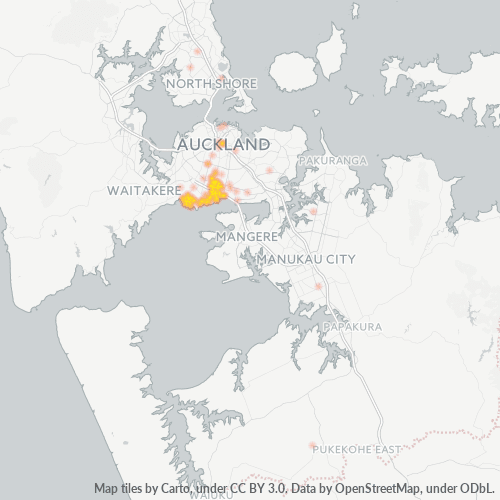 1042 Business Density Heatmap