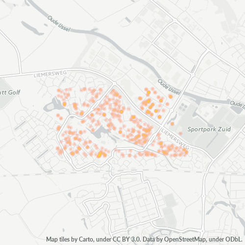 7006 Heatmap Bedrijfsdichtheid