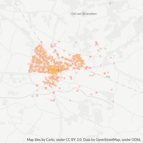 7251 Heatmap Bedrijfsdichtheid