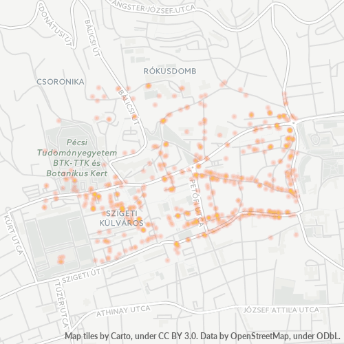 7624 Vállalati sűrűségi térkép
