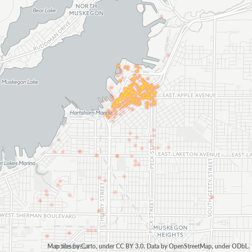49440 Business Density Heatmap