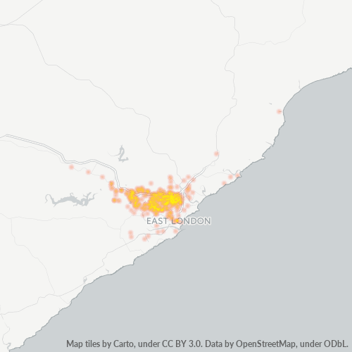 5247 Hittekaart vir Besigheidsdigtheid