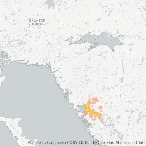 P2A Business Density Heatmap