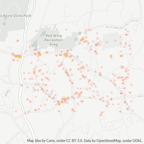 12540 Business Density Heatmap