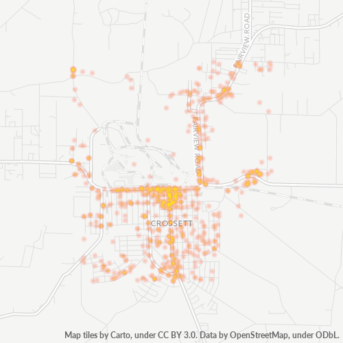 71635 Business Density Heatmap