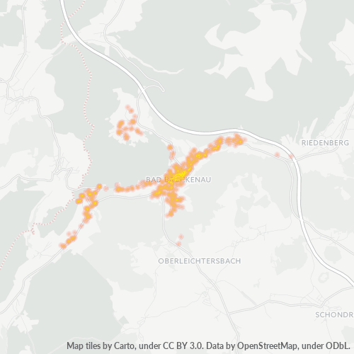 Heatmap für plz 97769