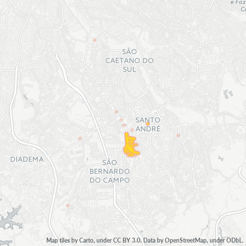 09051-000 Heatmap de Densidade da Empresa