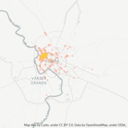 78040-000 Heatmap de Densidade da Empresa