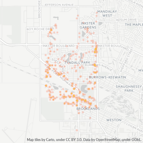R2R Business Density Heatmap
