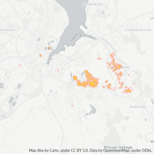 24147 Standortdichte-Heatmap