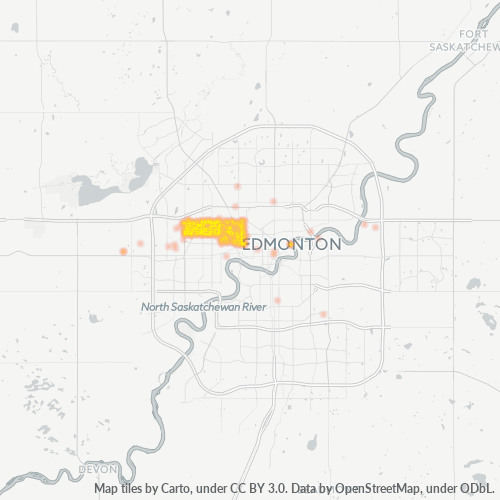 T5M Business Density Heatmap