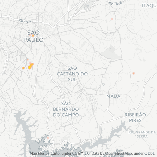04047-000 Heatmap de Densidade da Empresa