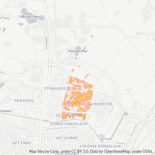 5011 Heatmap Bedrijfsdichtheid