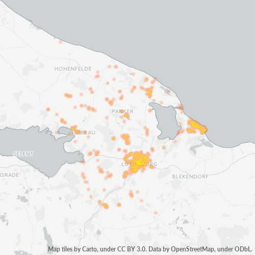 Heatmap für plz 24321