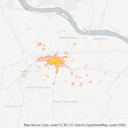 Mappa di calore per cap 27049