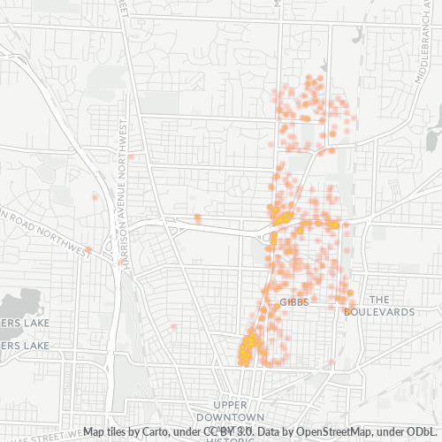 44714 Business Density Heatmap