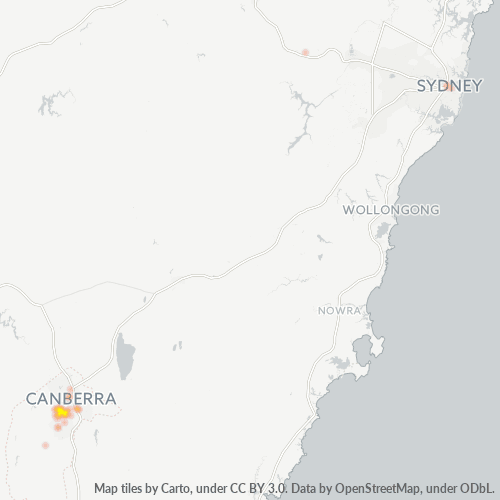2606 Business Density Heatmap