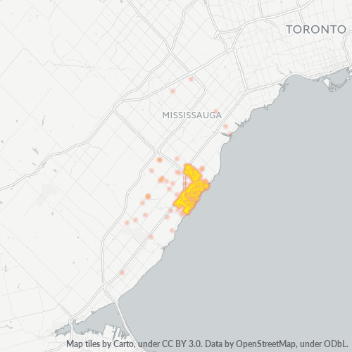 L6J Business Density Heatmap