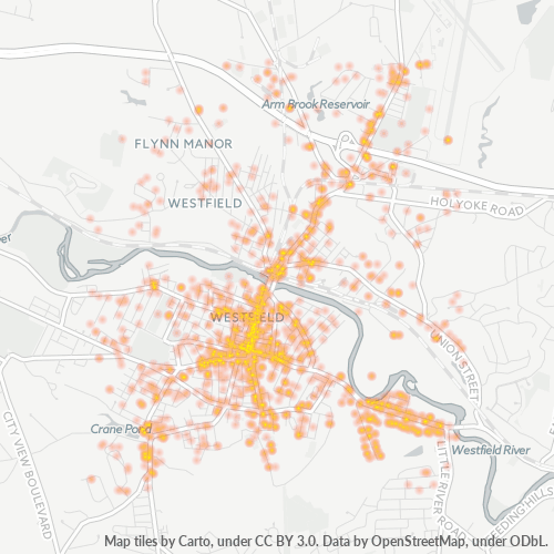 01085 Business Density Heatmap