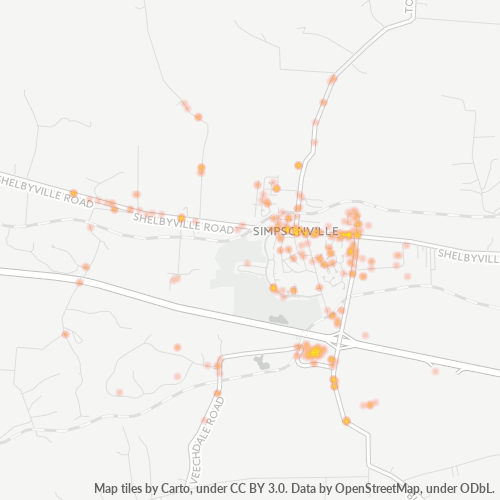 40067 Business Density Heatmap
