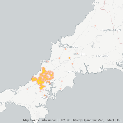 TR4 Business Density Heatmap