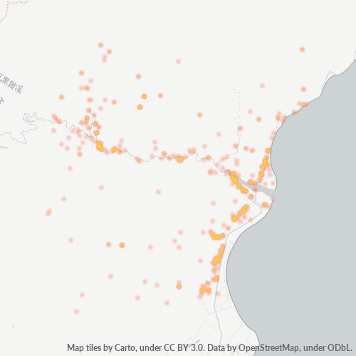 972 商業密度熱圖
