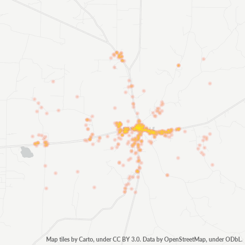 38068 Business Density Heatmap