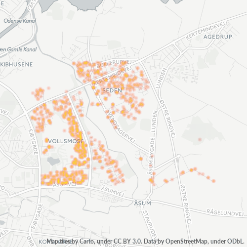5240 Heatmap over forretningstæthed