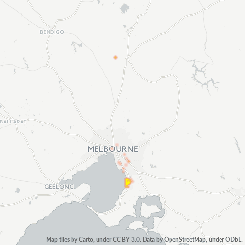 3198 Business Density Heatmap