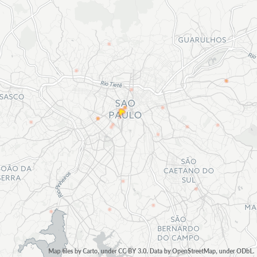 01319-000 Heatmap de Densidade da Empresa