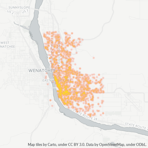 98802 Business Density Heatmap