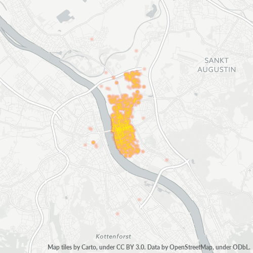 53225 Standortdichte-Heatmap