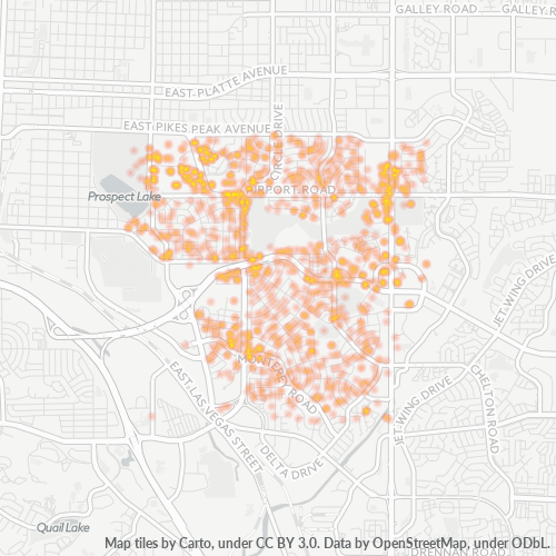 80910 Business Density Heatmap