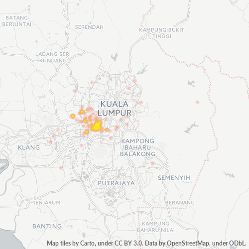 46050 Heatmap Ketumpatan Perniagaan