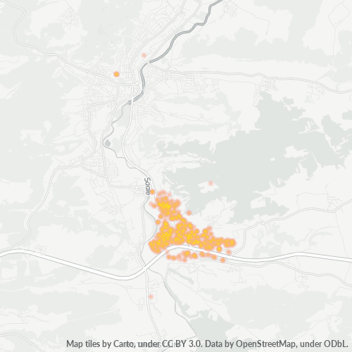 07747 Standortdichte-Heatmap