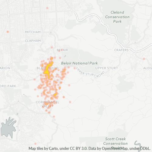 5051 Business Density Heatmap
