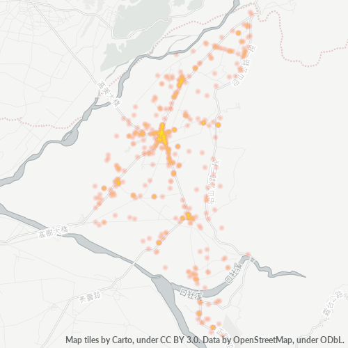 906 商業密度熱圖