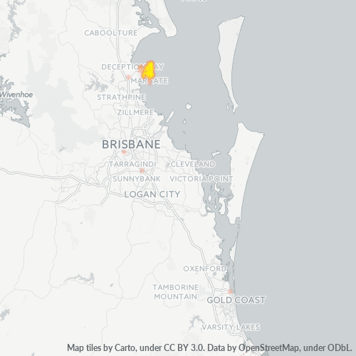 4020 Business Density Heatmap
