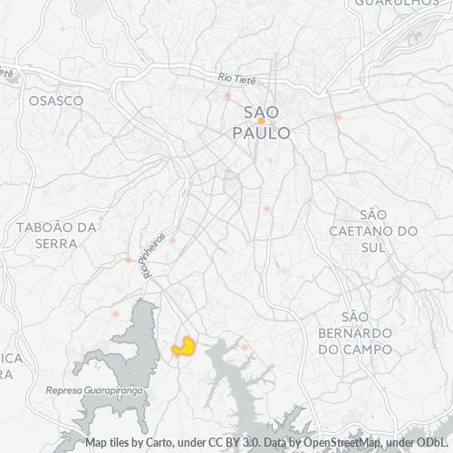 04815-000 Mapa de calor de densidad empresarial