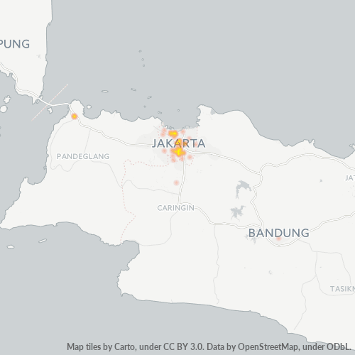 13530 Peta Panas Densitas Bisnis